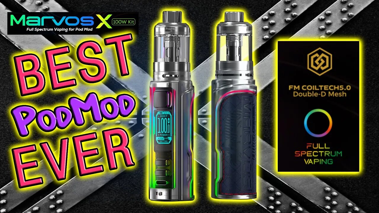 Freemax Marvos X Kit Is Full Spectrum Vaping