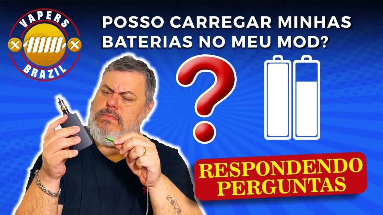 Carregar Baterias no Mod? ou Usar carregador Externo?