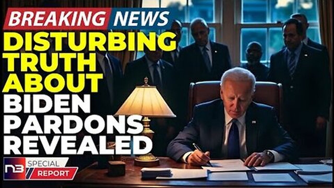 The REAL Reason Behind Biden's Pardon Spree Just Got EXPOSED - It's Worse Than We Thoug..