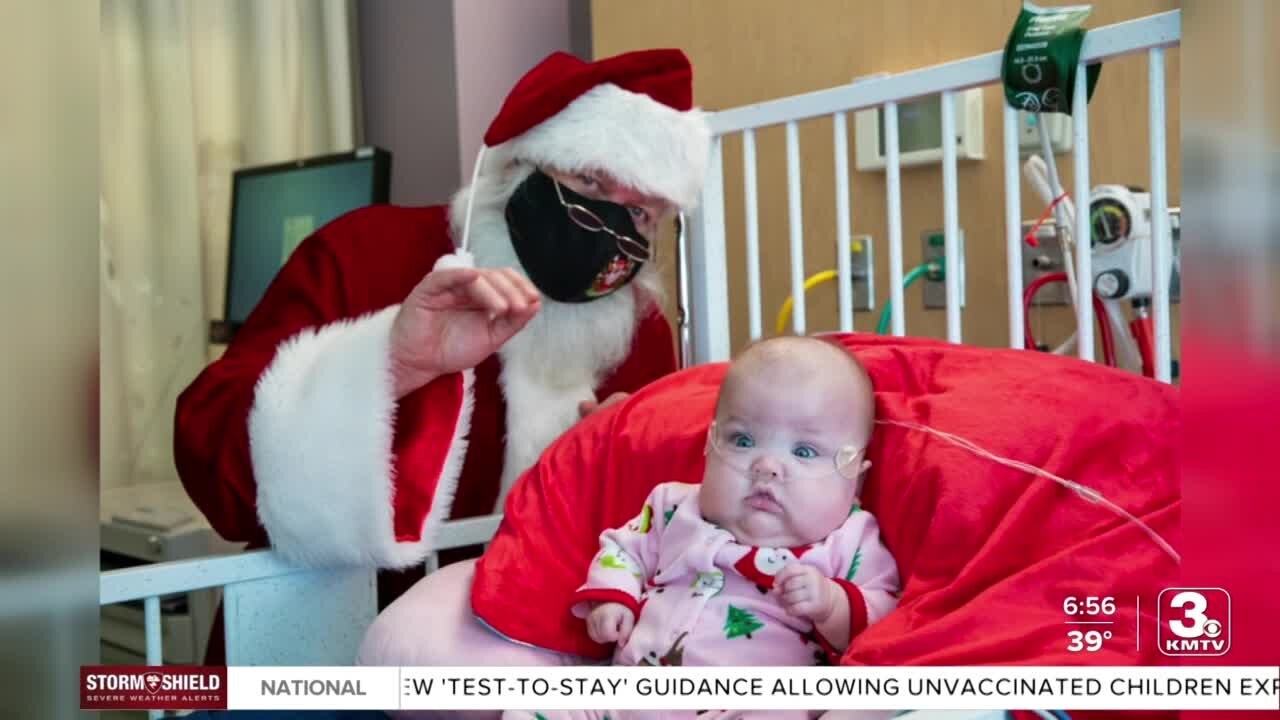 Take Time to Smile: St. Nick becomes St. NICU for spirited visit to Methodist Hospital's NICU ward