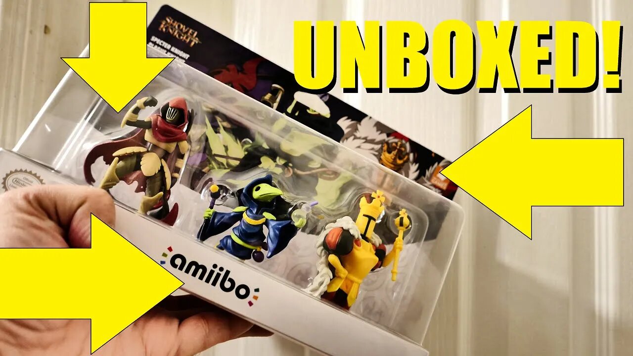 Unboxing the Shovel Knight Three Pack!