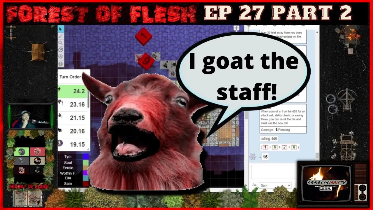 Forest of Flesh Episode 27 (Part 2) | How to Goat Away With It | DnD5e