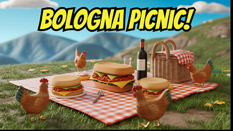 🐔 A Chicken Picnic With My Girls 🐔