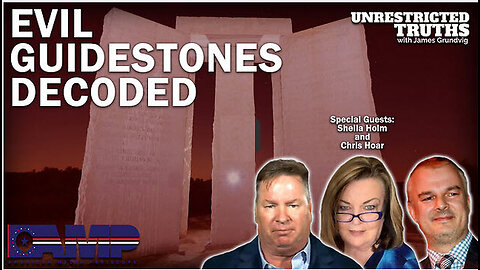 Evil Guidestones Decoded with Sheila Holm and Chris Hoard | Unrestricted Truths Ep. 249