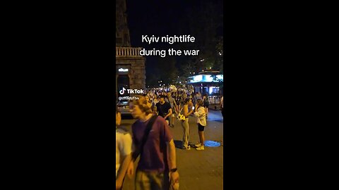 Kyiv nightlife during the war strange war😏