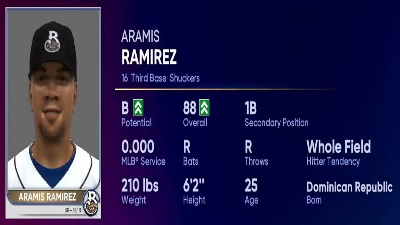 How To Make Aramis Ramirez Mlb The Show 22