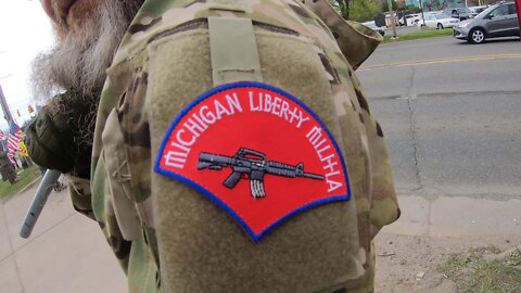 Michigan Liberty Militia Patch