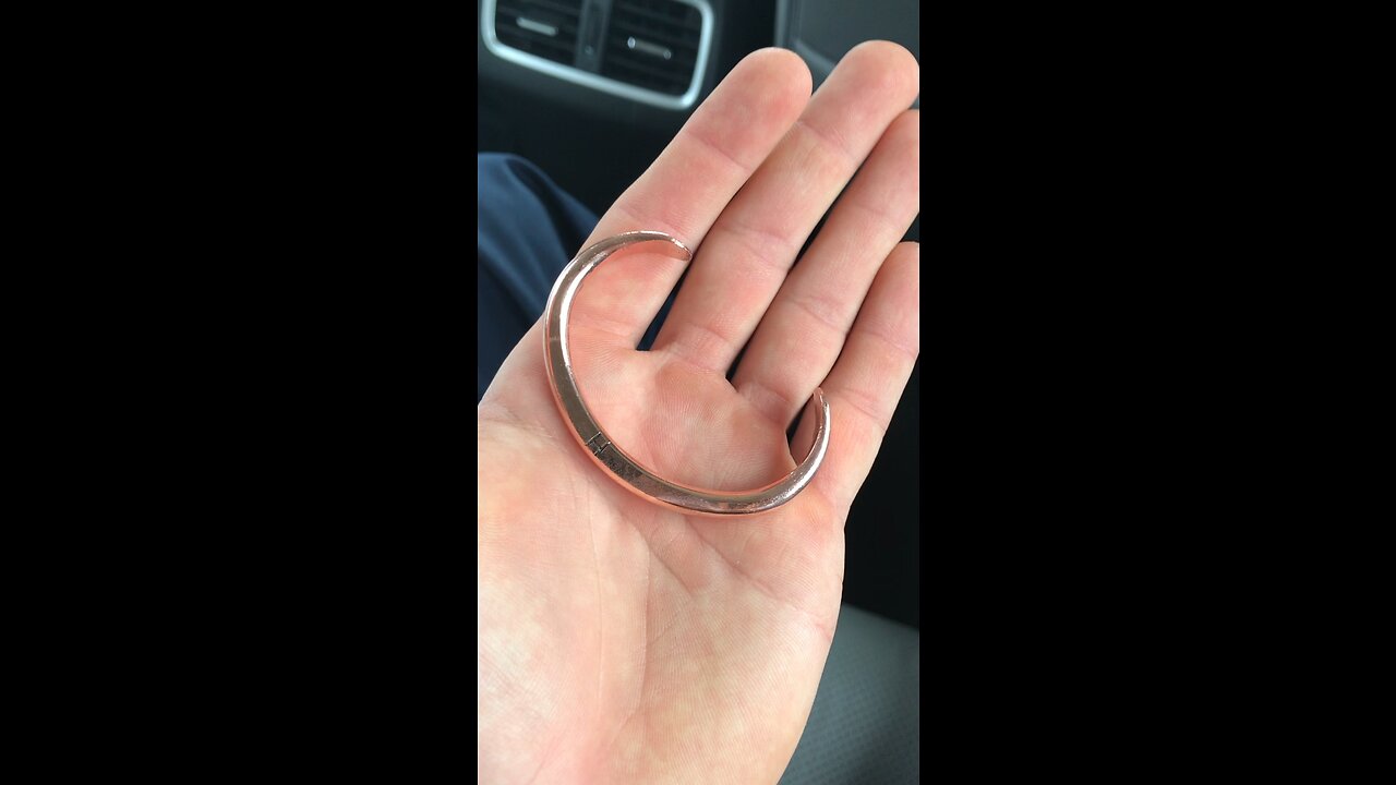 Copper bangle