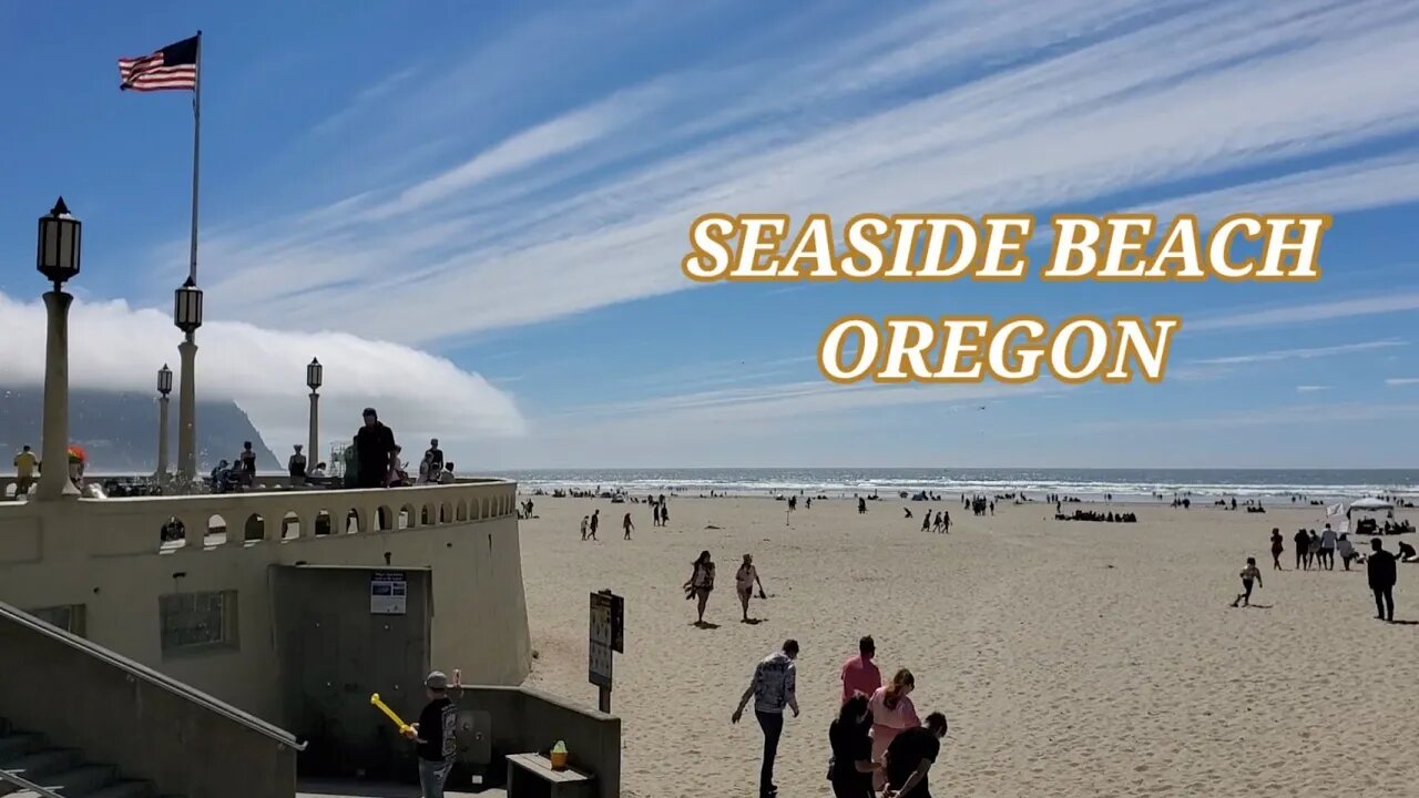 SEASIDE BEACH, OREGON 🇺🇸 Walking tour