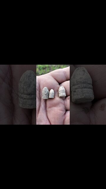 Rockin da bullets #coins #trending #metaldetecting #buttons #civilwar #silver #shorts