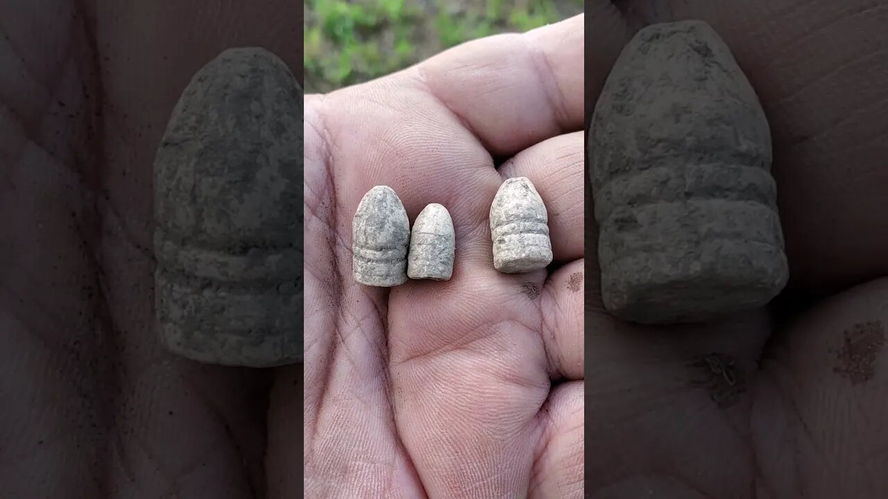 Rockin da bullets #coins #trending #metaldetecting #buttons #civilwar #silver #shorts