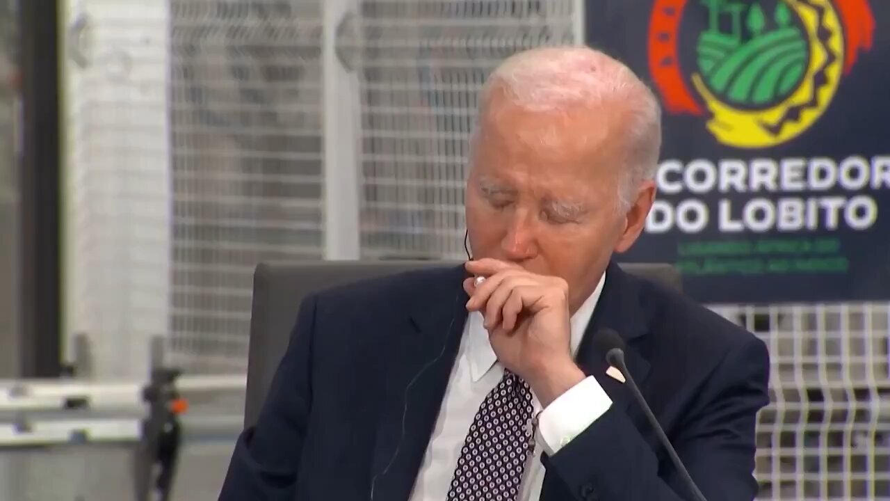 Biden unexpectedly dozed off during a summit with African leaders.