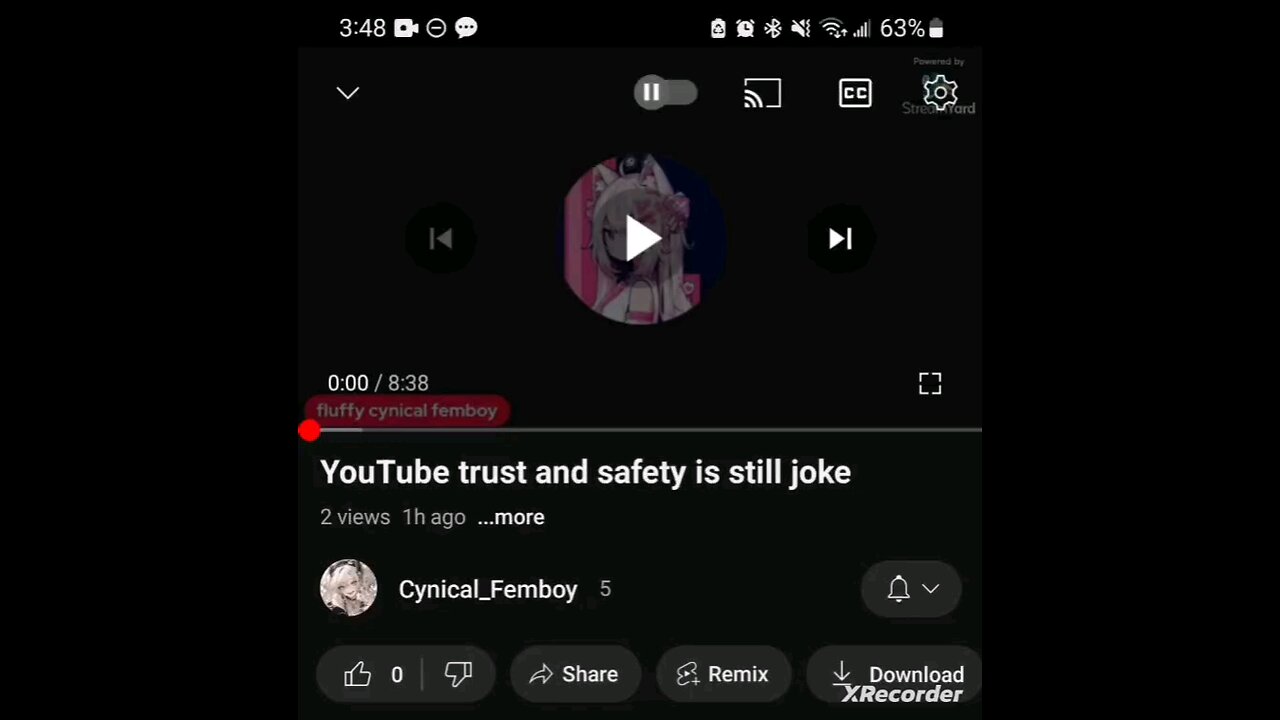 YouTube Trust and Safty is still joke (Empress archive)