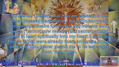 NCTV45 CATHOLIC MASS FROM HOLY SPIRIT PARISH (ST VITUS SITE) MONDAY AUGUST 17 2020