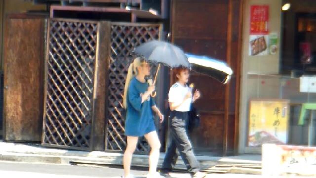 Parasols in Japan