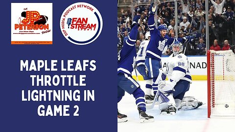 JP Peterson Show 4/21: #MapleLeafs Throttle #Lightning In Game 2