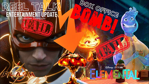 DOUBLE K.O. | Flash and Elemental both BOMB on Opening Weekend | Year of the FLOP!