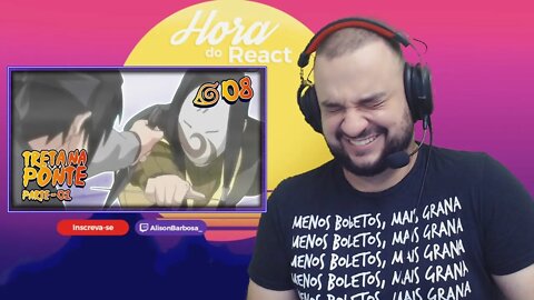 (REACT) Malandragem Ninja - Episódio 08 - TRETA NA PONTE (PARTE 1) @Voice Makers