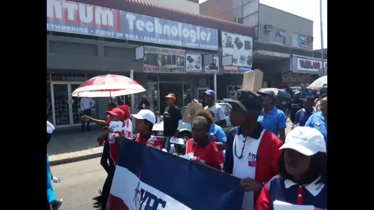 Rustenburg denounces violence against women (DmV)