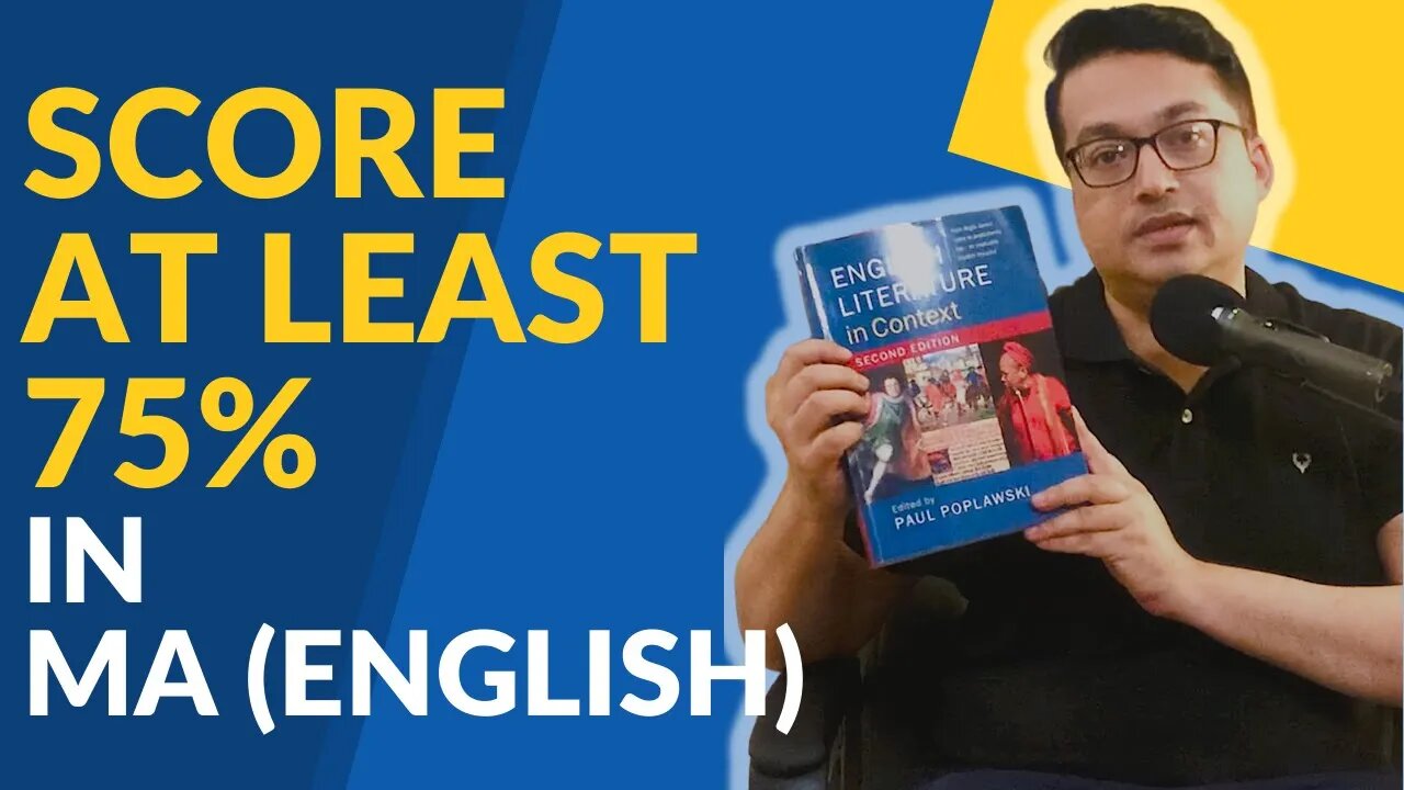 Want 75% In MA (English)? You MUST Read These 10 Books