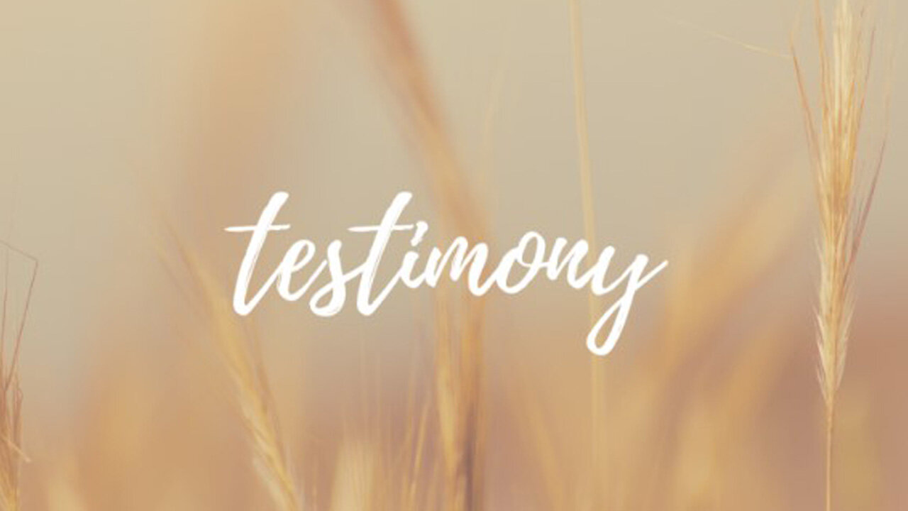 Sarah's Testimony Part 1