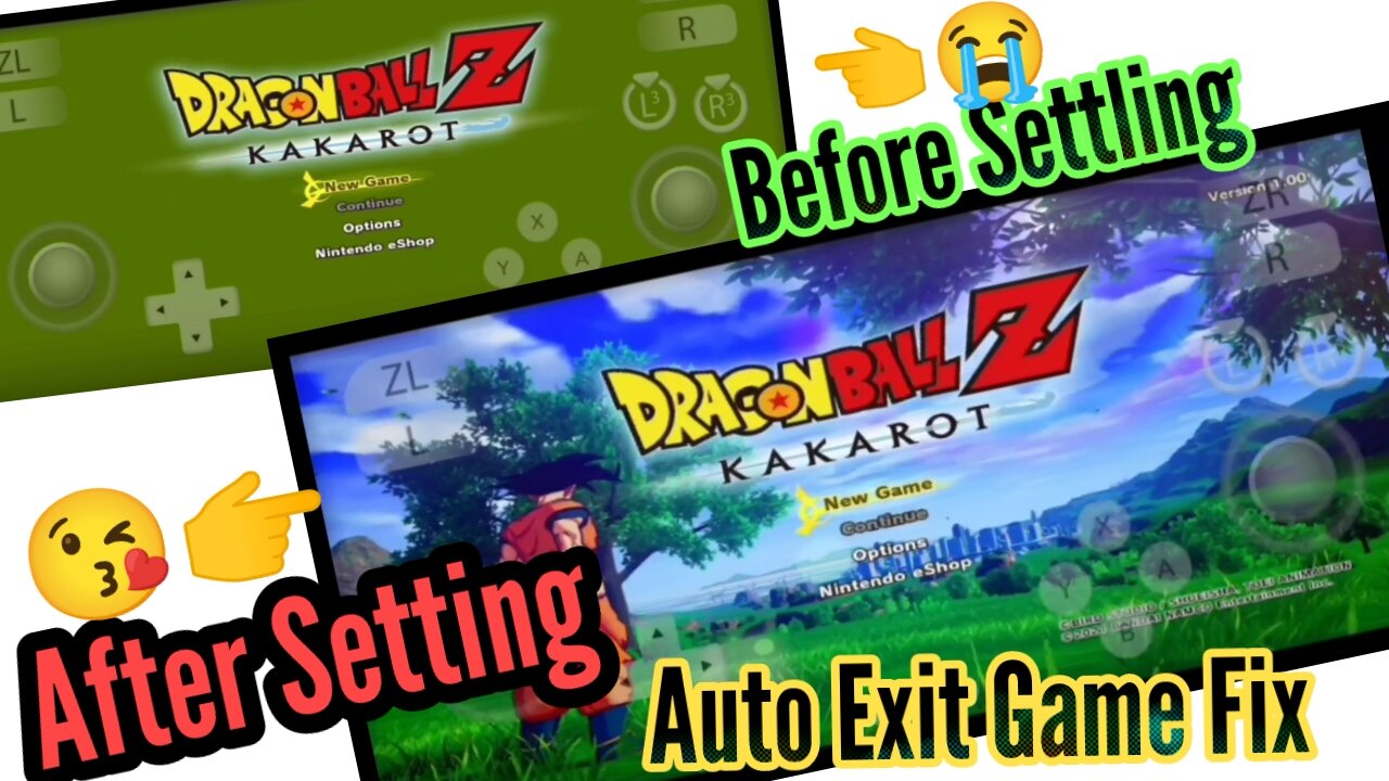 How to Solve graphical problem dragon ball z kakarot on Android