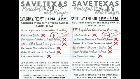 Save Texas Rally