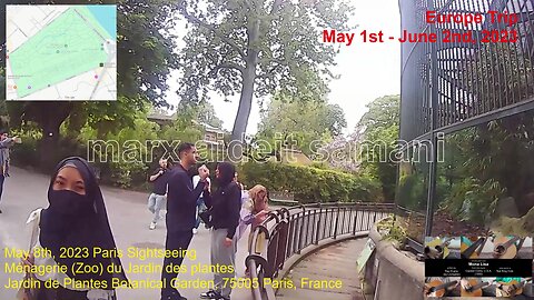May 8th, 2023 - 16j Ménagerie du Jardin des Plantes 75005 Paris, France.