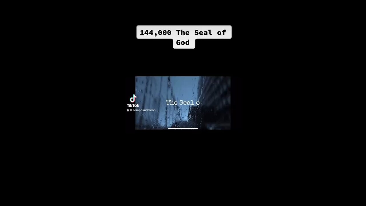 144,000 The Seal Of God