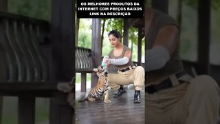 muito encantador esse filhote de tigre