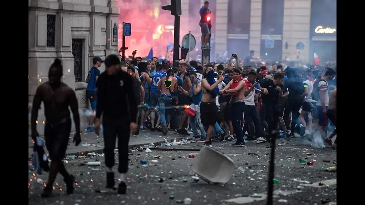 The riot is still continuing in some cities of France