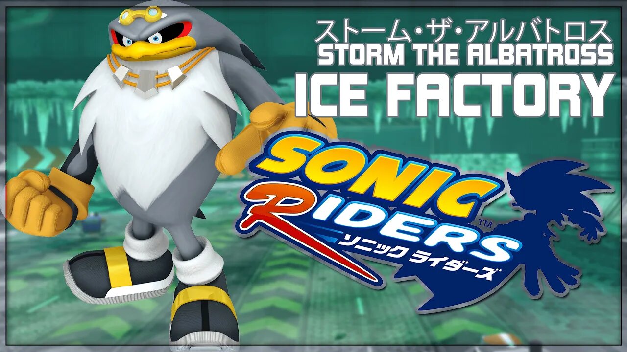 Sonic Riders - Ice Factory (Storm) - Japanese [4K HD 60FPS]