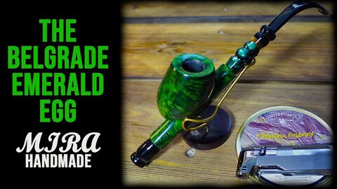 Silent YABO: Cavalier Pipe: The Belgrade Emerald Egg by Mira