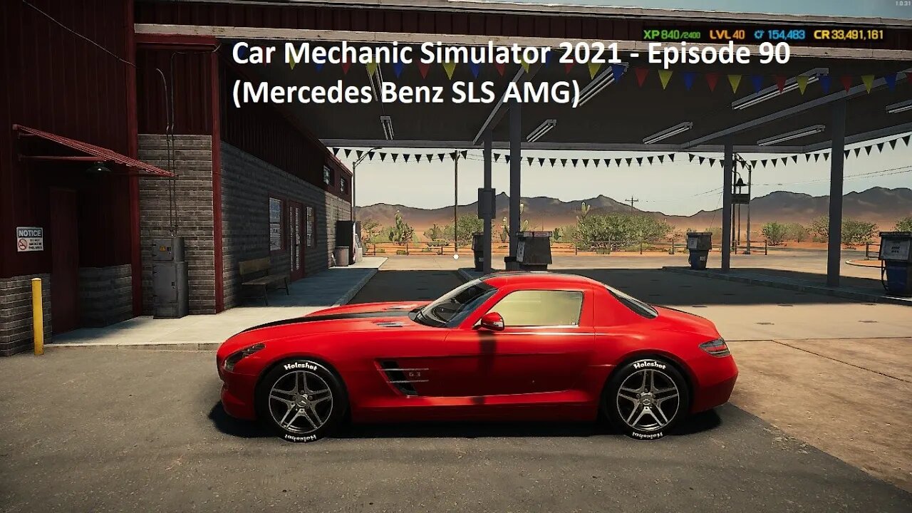 Car Mechanic Simulator 2021 - Episode 90 (Mercedes Benz SLS AMG)