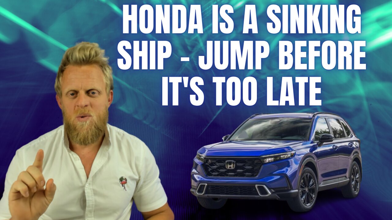 Honda sales collapse in the United States, Australia & Europe