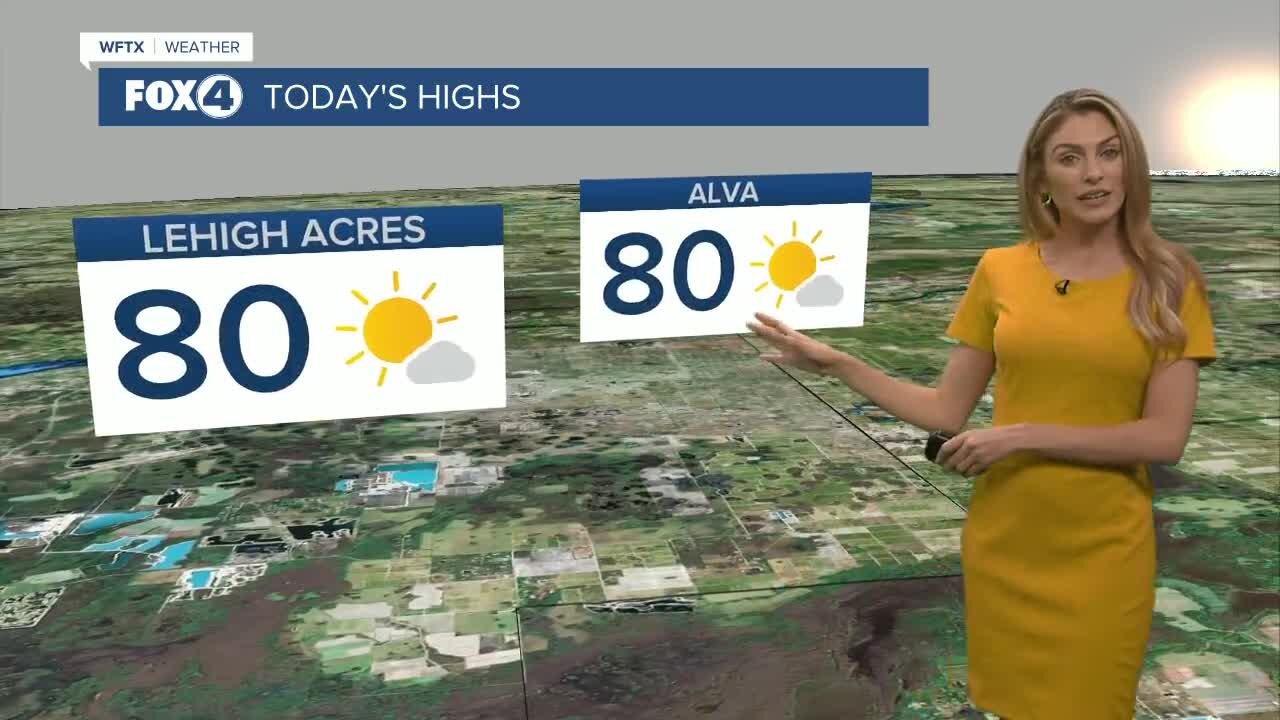 FORECAST: Sunny & warm for Sunday