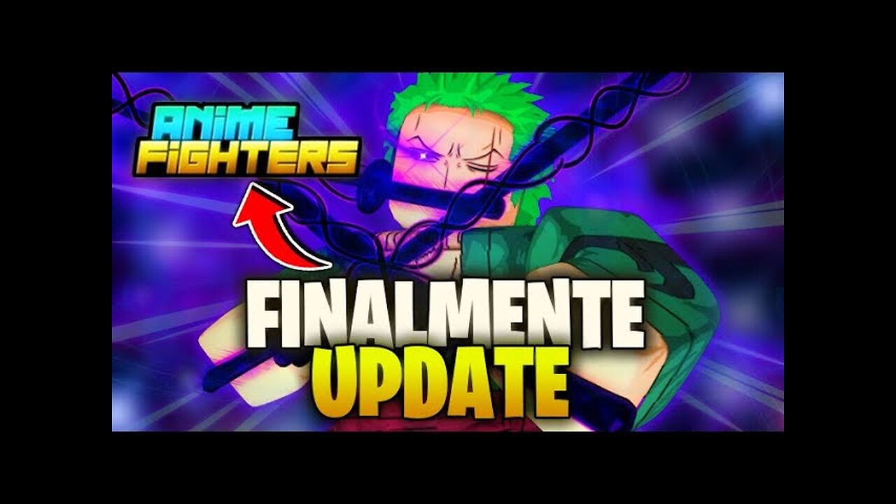 THEBOSS FEZ ISSO no NOVO TRAILER DE UPDATE No ANIME FIGHTERS FICOU INCRÍVEL !!! - ROBLOX