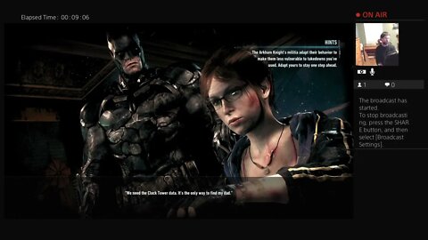 I am vengance! I am the night! I am batman! Arkham knight!