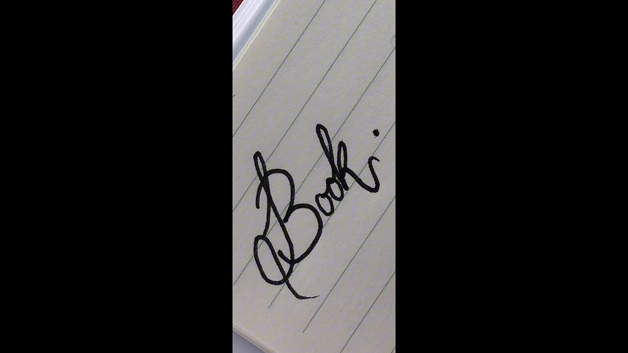 Beautiful cursive handwriting 😍❤️