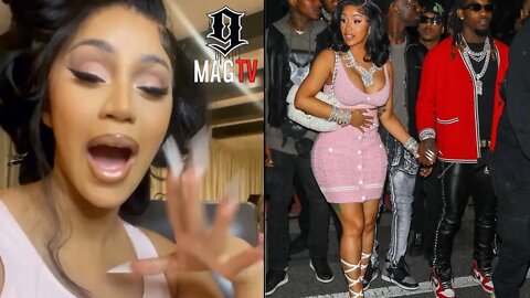 Oh Snap! Cardi B Hits Them Notes Singing Hrs And Hrs! 🗣