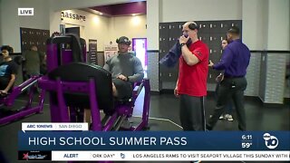 High school summer pass