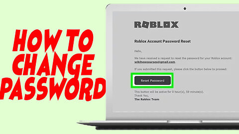 How to Change Password in Roblox