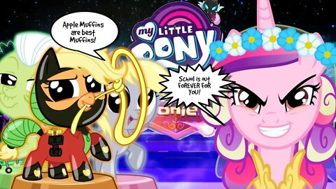 Derpy and the Apples take on lvl 6 Master Princess Cadence!