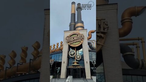 QUICK FRONTAL LOOK - Toothsome Chocolate Emporium Universal Studios City Walk Orlando #shorts