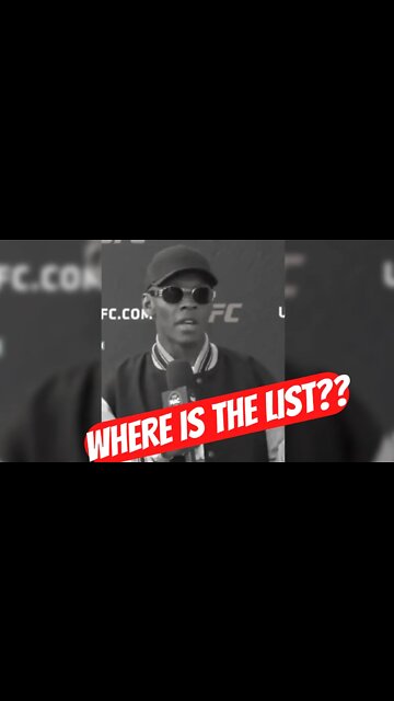 UFC Champ Israel Adesanya said what We All Think About Ghislaine Maxwell