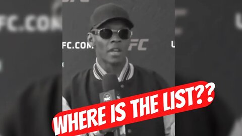 UFC Champ Israel Adesanya said what We All Think About Ghislaine Maxwell