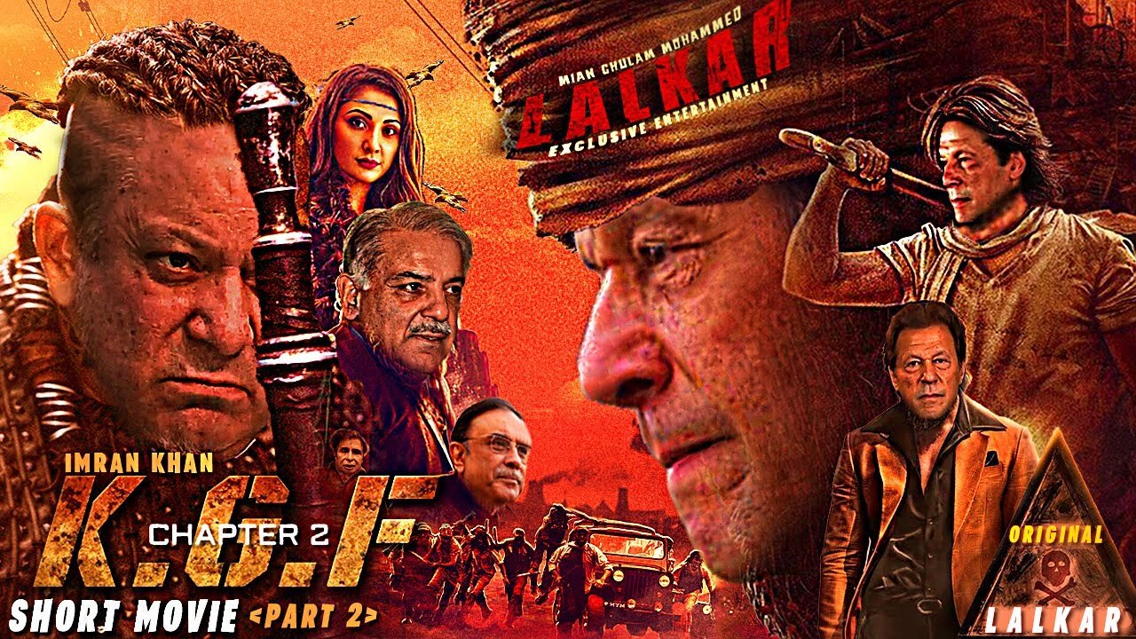 KGF Chapter : 2 Part 2 (Short Movie) Ft.Imran Khan | Nawaz Sharif | Maryam Nawaz