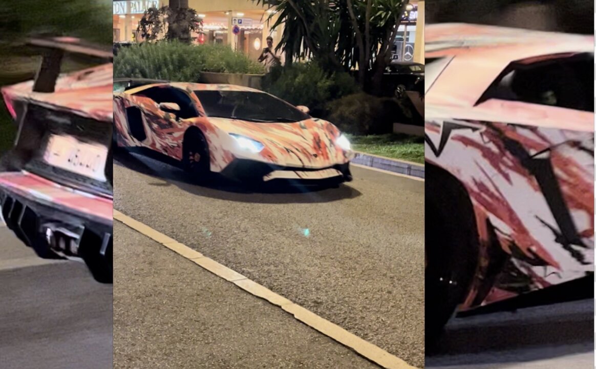 Loud Aventador Sv in Monaco
