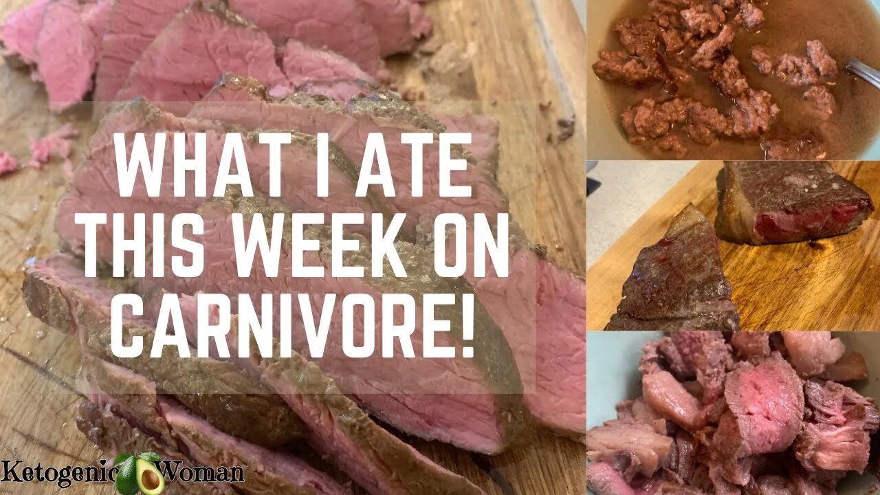 What I Eat in a Week - My Carnivore Diet Meal Plan for Beef and Lamb only Carnivore Challenge