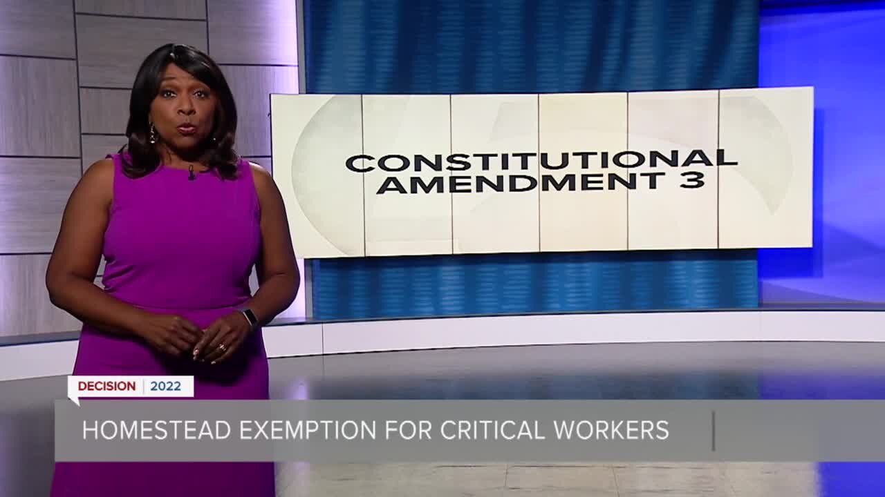 What is Amendment 3: Homestead Exemption for Critical Workers?